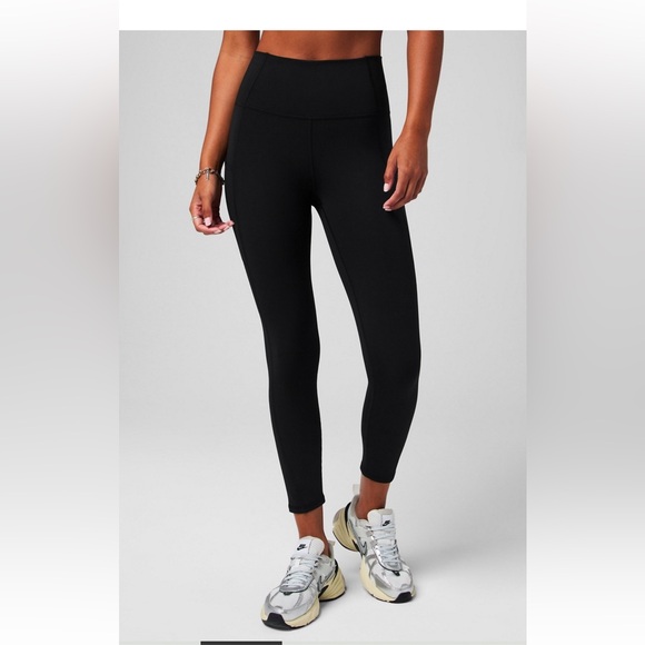 Fabletics Pants - Fabletics High-Rise Black Performance Leggings